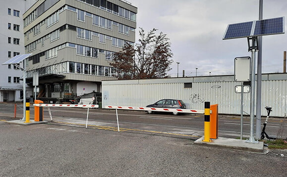 Solarschranke SBB Consel Group AG
