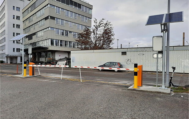 Solarschranke SBB Consel Group AG