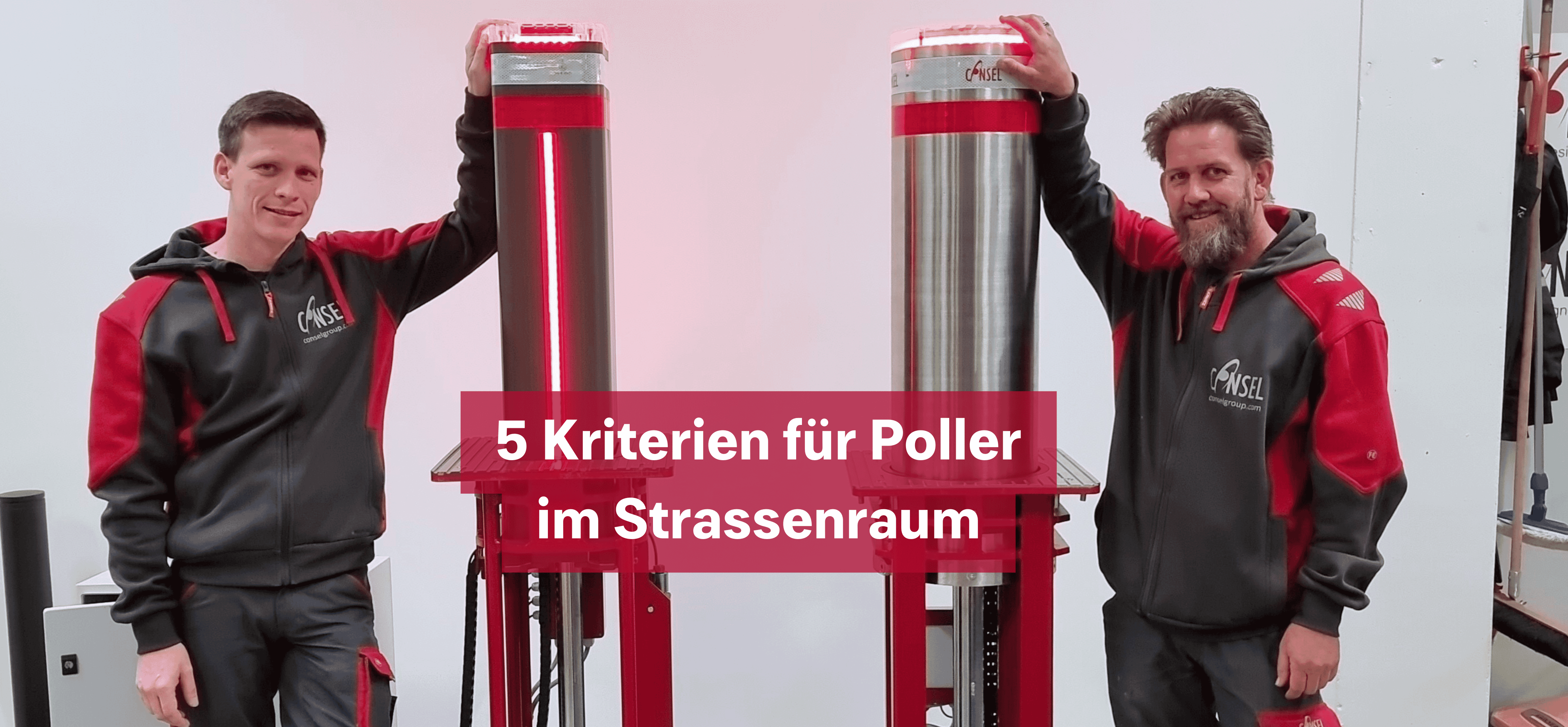 5 Kriterien für Poller im Strassenraum