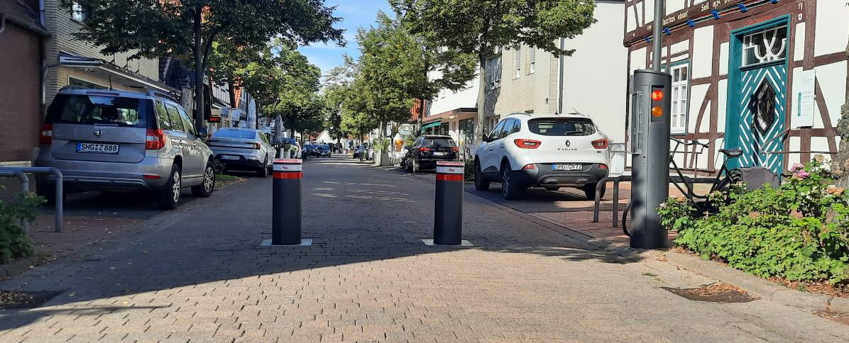 Verkehrsberuhigung Mit Polleranlagen Steinhude Consel Group Ag