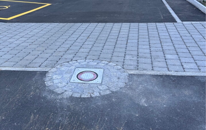 Poller Mit Pflasterstein Ummantelung Consel Group Ag