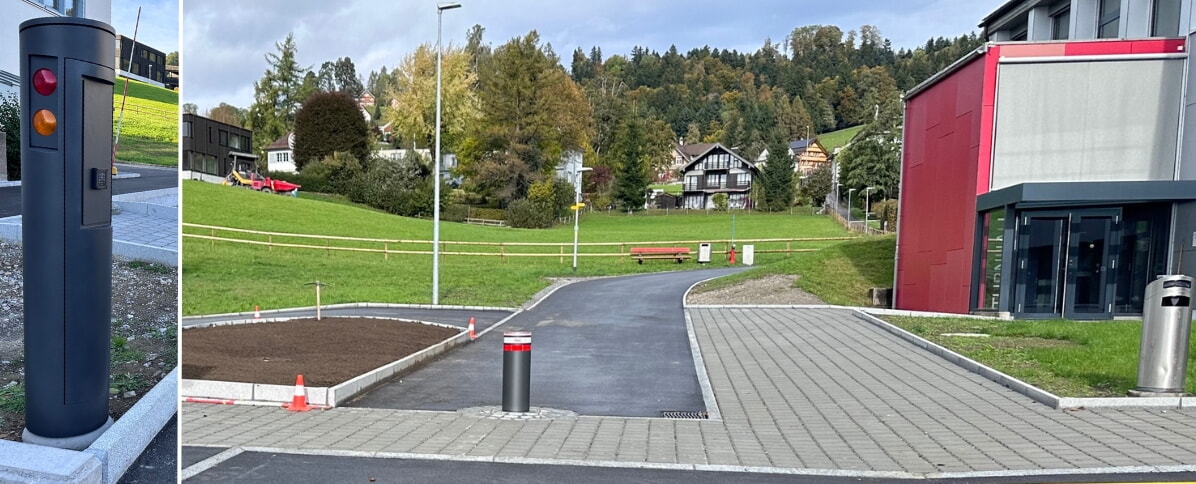 Polleranlage In Teufen Von Consel Group Ag
