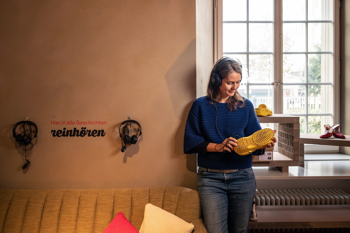 Ausstellung «A Mile in My Shoes»