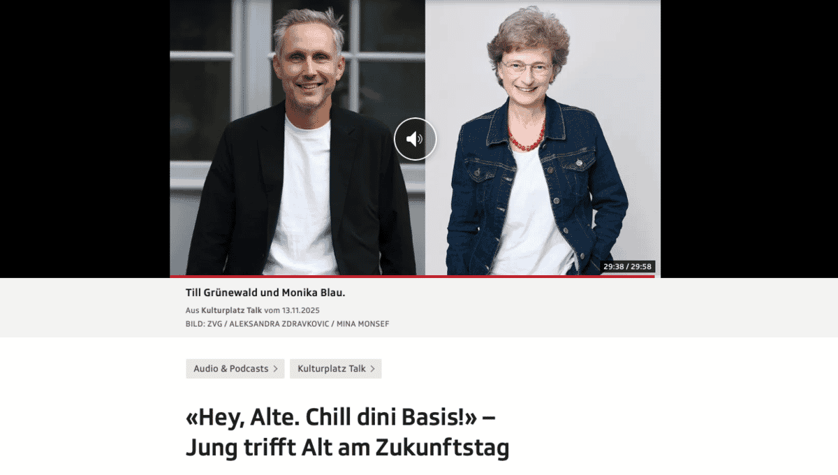 Jung trifft alt am Zukunftstag! - Intergeneration