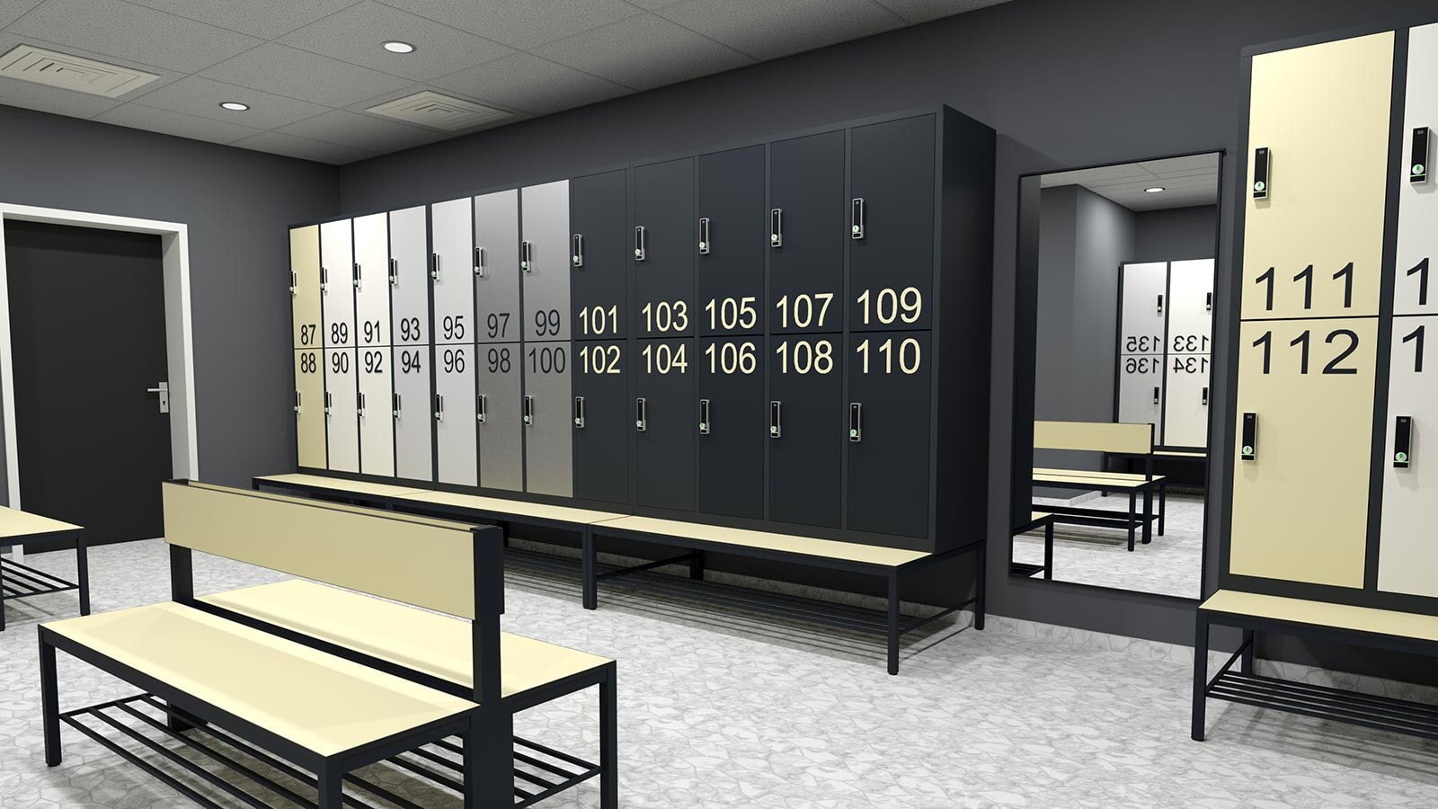 Garderobe Fitness