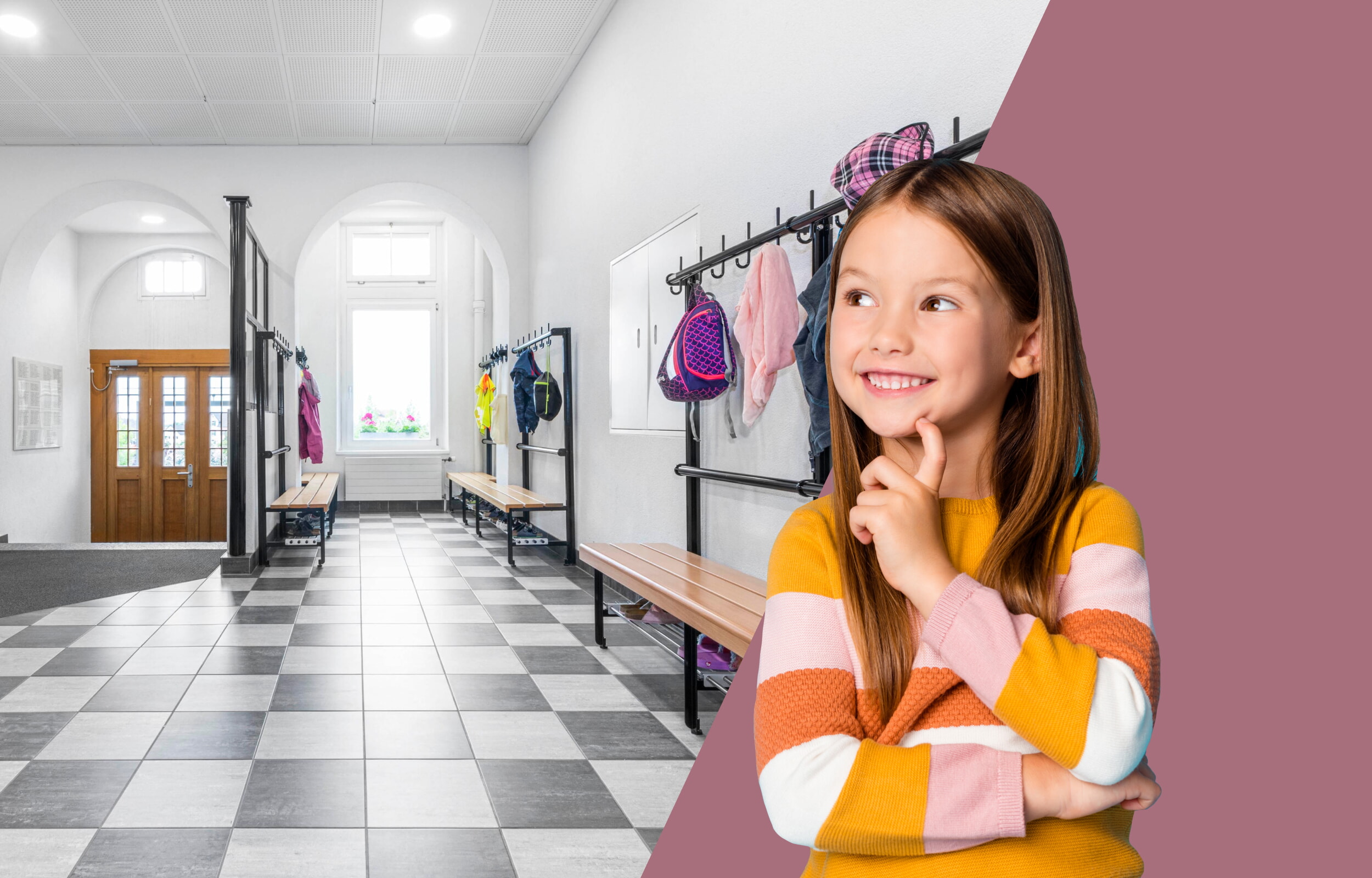 Garderobe für Schule und Kindergarten | Kostenlose Beratung