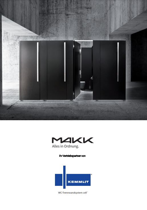 Bild Broschüre KEMLMIT Trennwand Cell