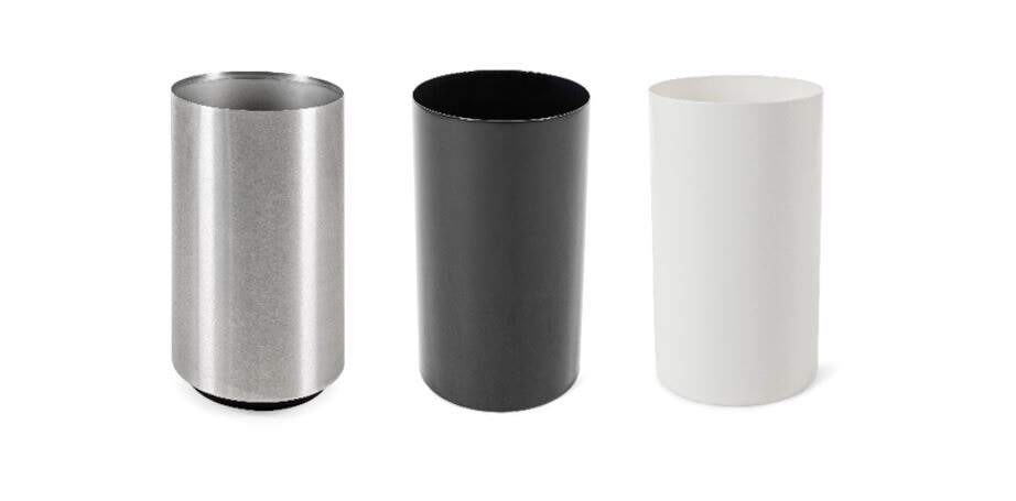 STILO Drei Abfallbehälter