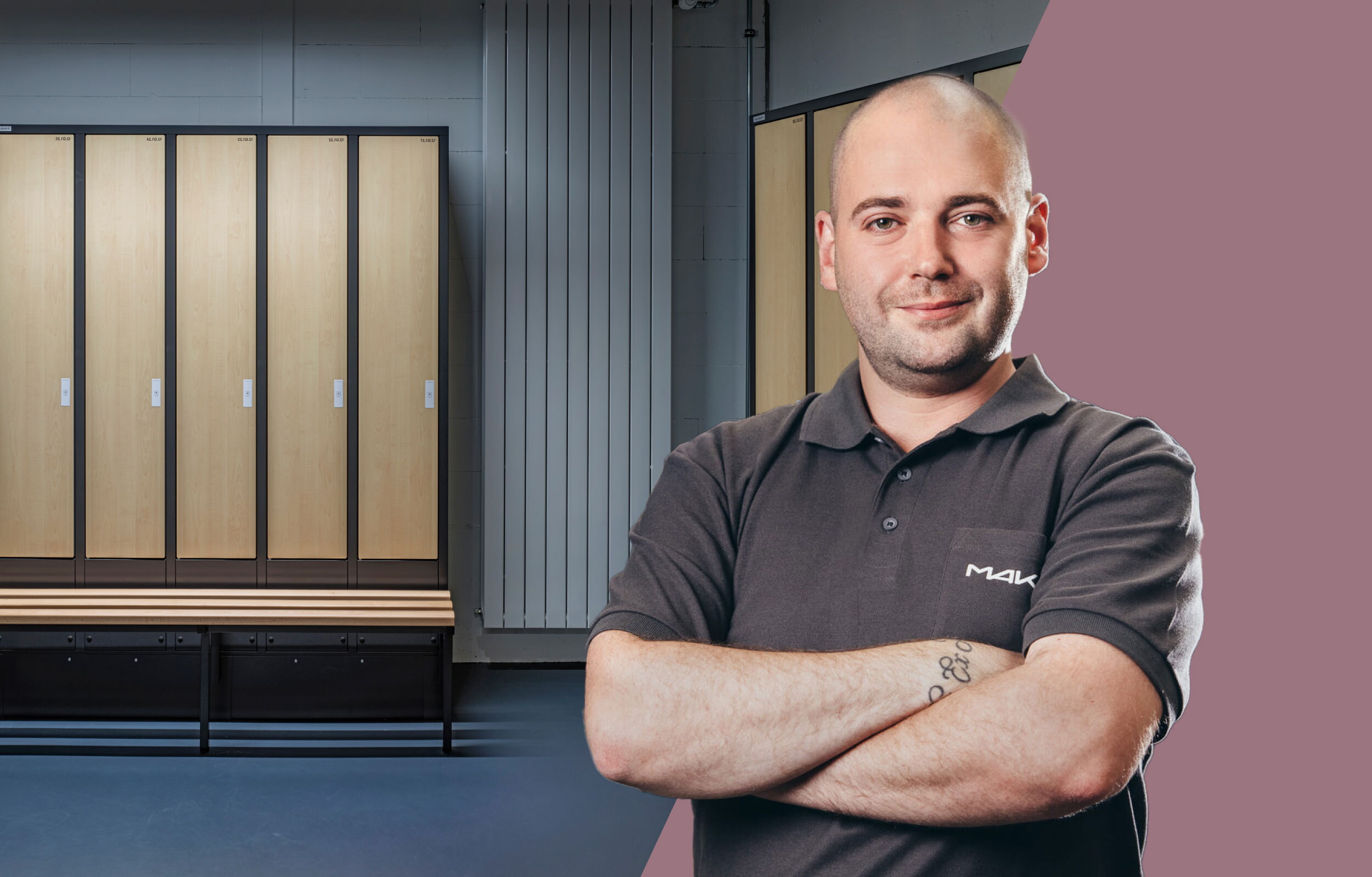 Garderobe Industrie Gewerbe