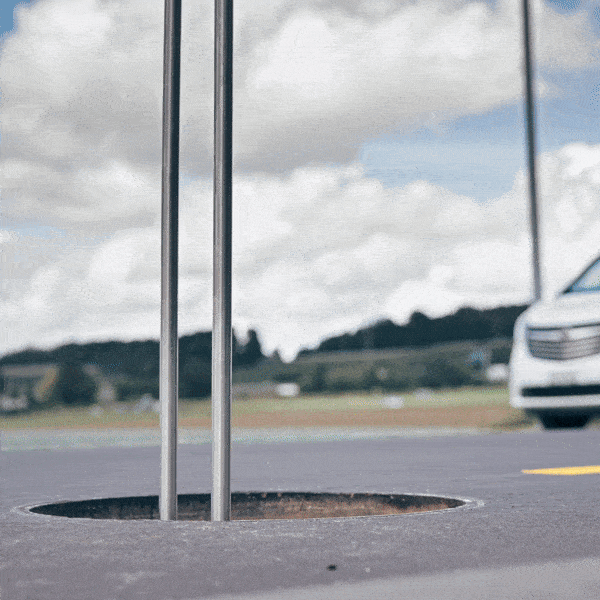 Teleskop Einstiegshalterung Schachtleiter Suva