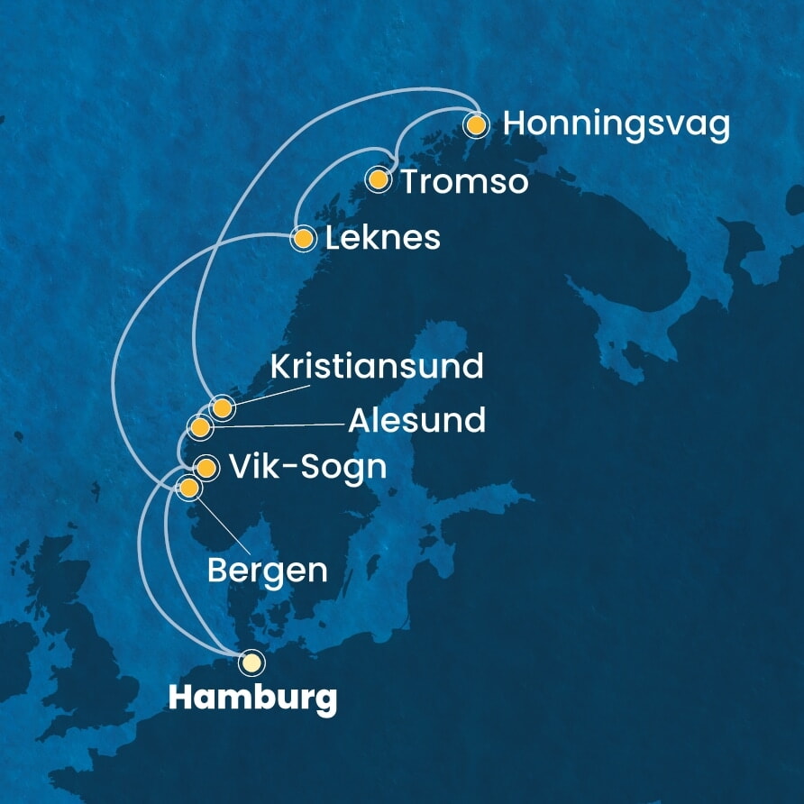 10 06 2025 Costa Favolosa Germany, Norway
