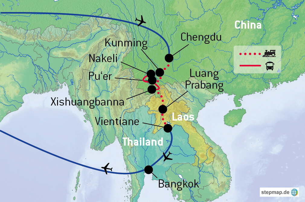 China Laos D
