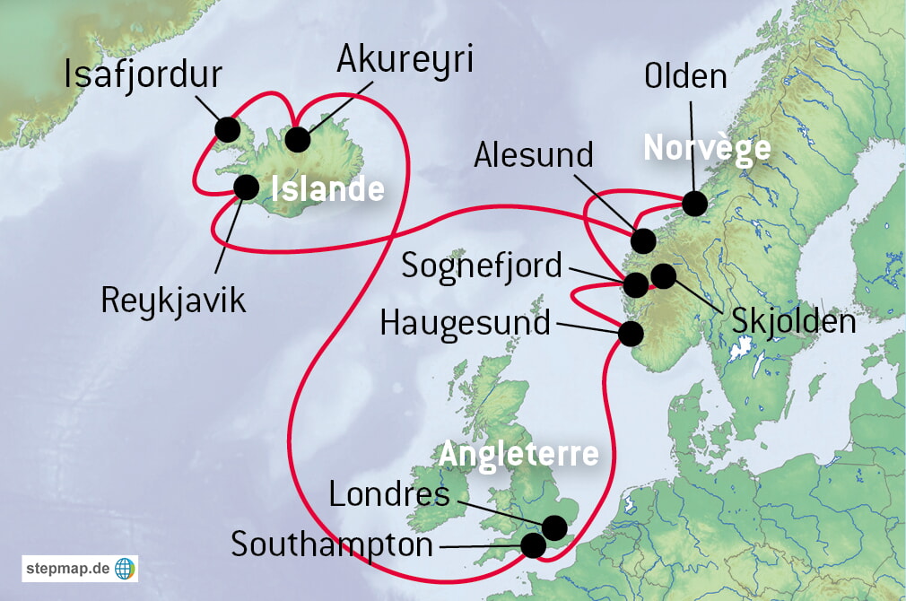 MajesticPrincess NorwegenIsland F