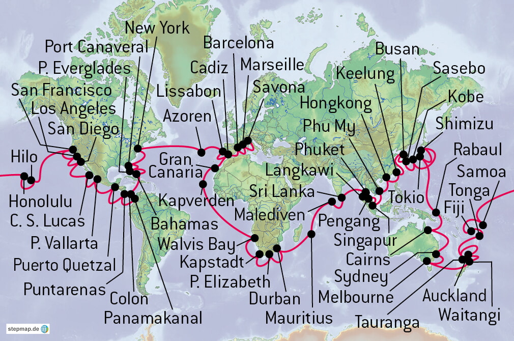 RTW Costa Deliziosa D